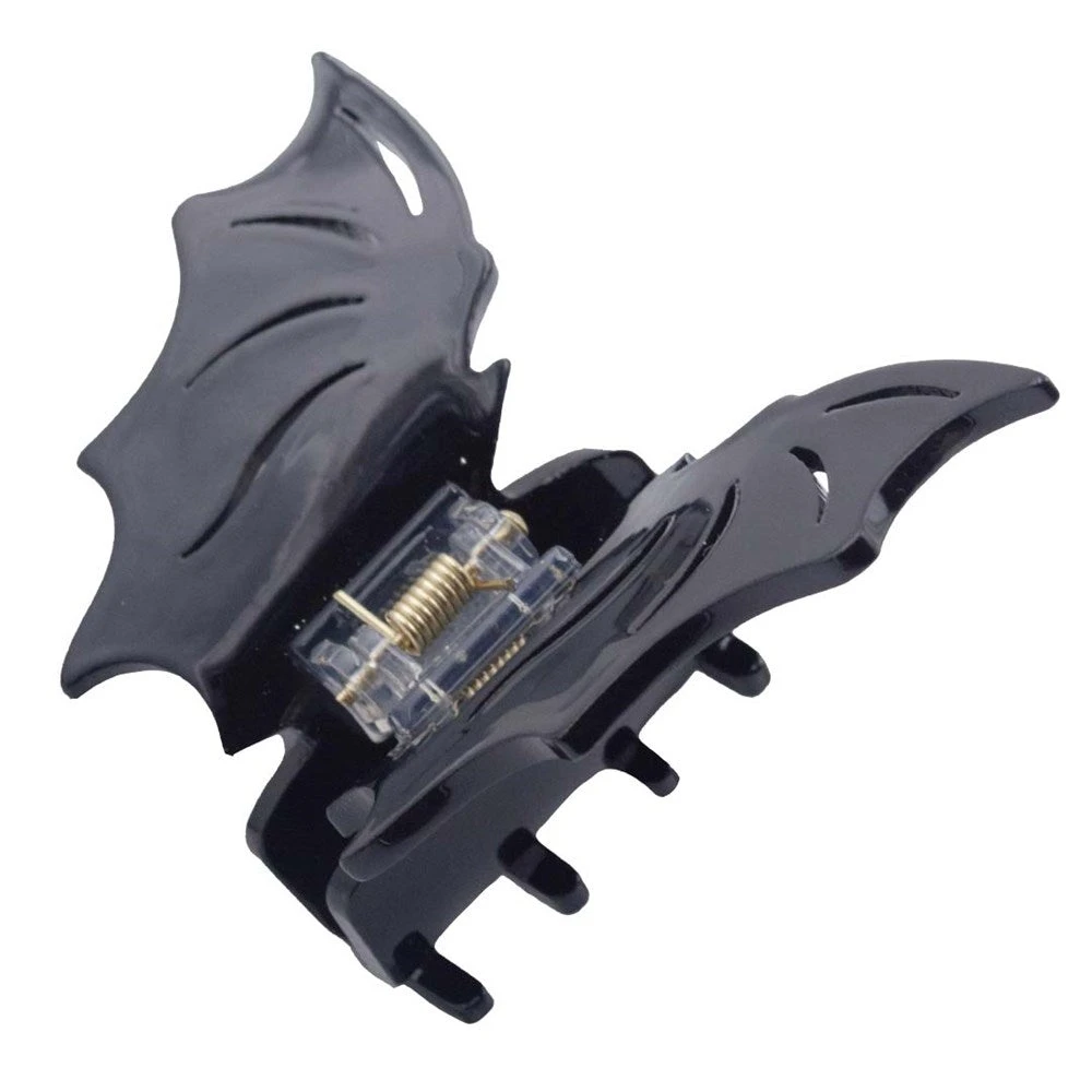 Bat Hair Claw Clip Black 3 Bat Hair Claw Clip Black