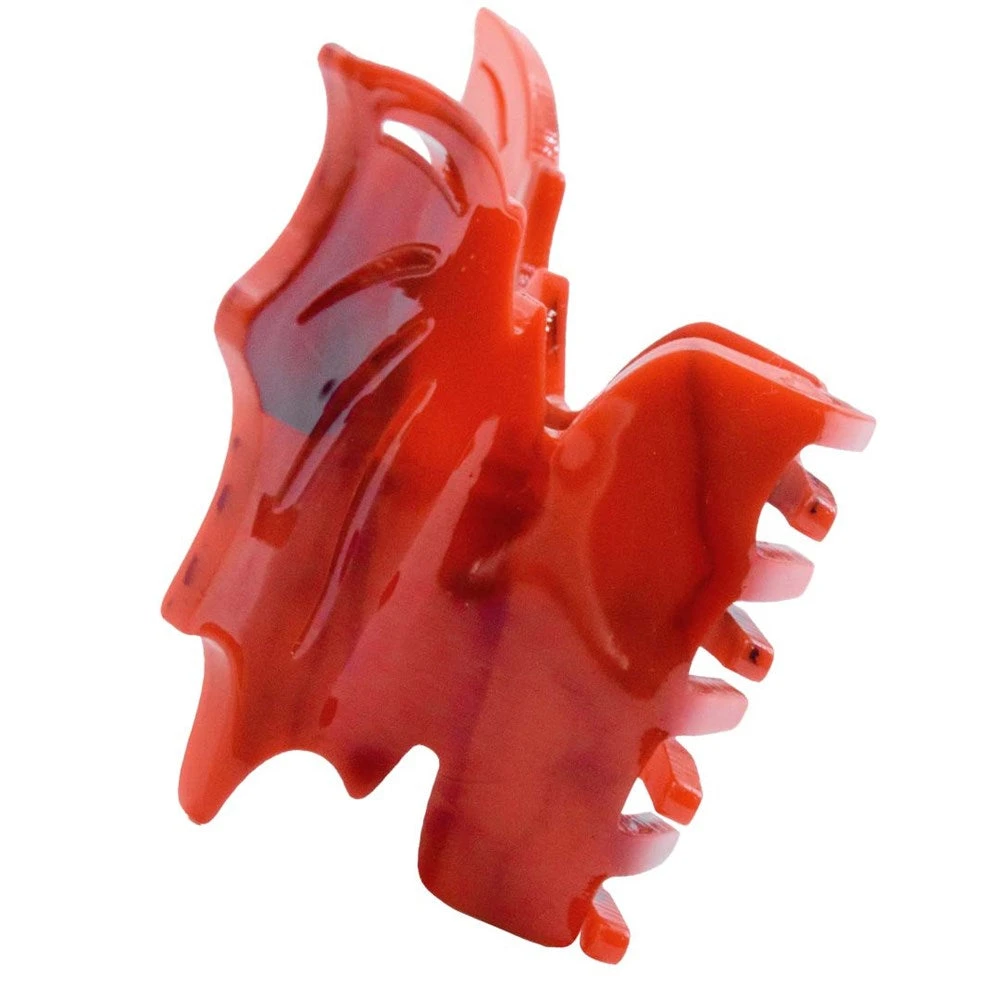 Bat Hair Claw Clip Red 5 Bat Hair Claw Clip Red - Image 3