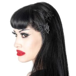 Bat Spring Web Wing Clip -Kreepsville Clothing Store HCCBSW 4