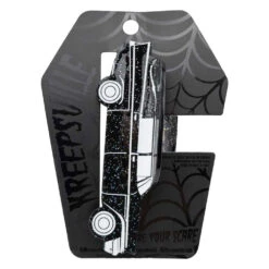 Hearse Black Glitter Claw Clip -Kreepsville Clothing Store HCCHBG 3