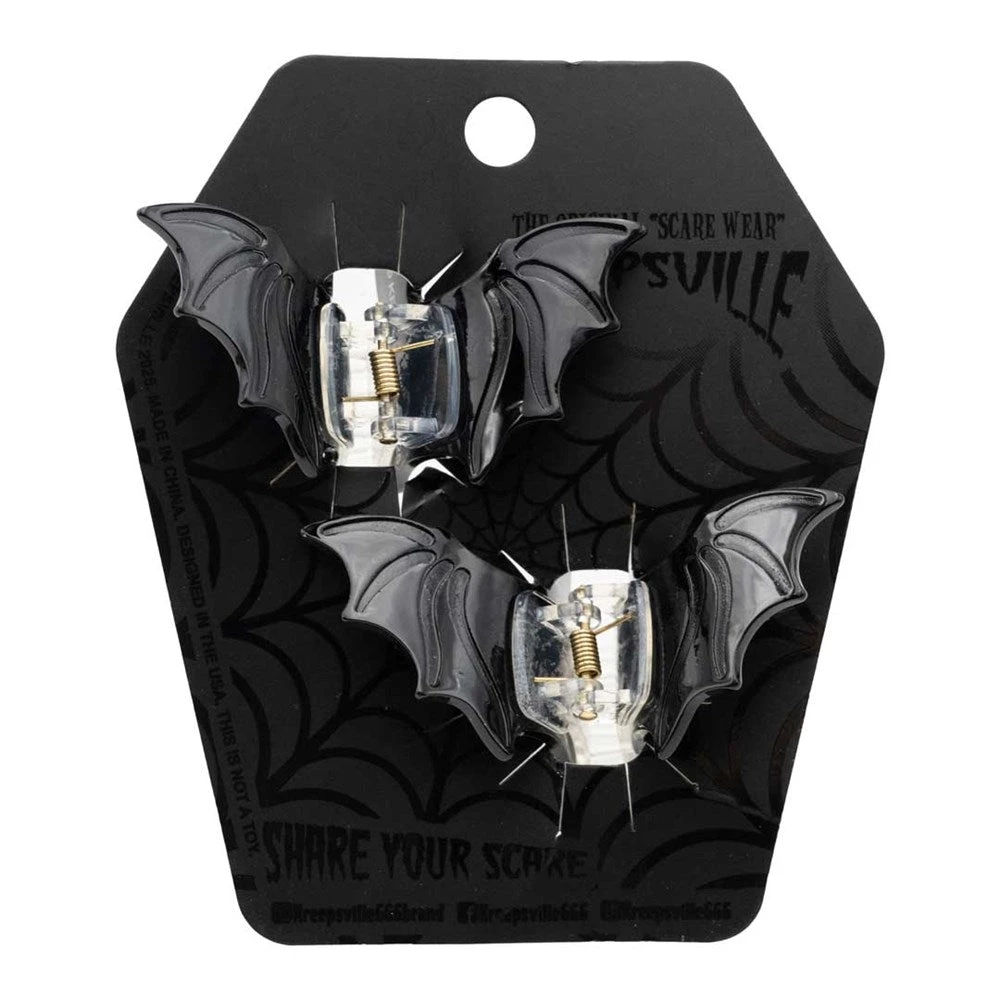 Bat Med Claw Clip Set Black 5 Bat Med Claw Clip Set Black - Image 3