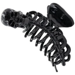 Skeleton Ribcage Hair Claw Clip Black -Kreepsville Clothing Store HCCSRB 3 de385c96 dc75 4b1c 862b d06ec19b494f