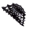 Spiderweb Hair Claw Clip Black 1 Spiderweb Hair Claw Clip Black -Kreepsville Clothing Store HCCSWB