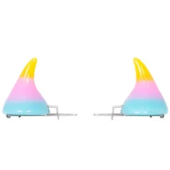 Horror Hair Horns - Rainbow