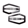 Coffin Snap Hair Clip Black 2 Coffin Snap Hair Clip Black -Kreepsville Clothing Store HSCCB