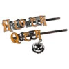 Halloween Queen Text Hair Slides -Kreepsville Clothing Store HSTHQ