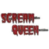 Scream Queen Text Hair Slides 2 Scream Queen Text Hair Slides -Kreepsville Clothing Store HSTSQ c59a6e2b ec0b 4cc6 acd0 1a07f95470d4