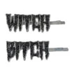 Witch Bitch Text Hair Slides 2 Witch Bitch Text Hair Slides -Kreepsville Clothing Store HSTWB 26165d66 3646 4e02 aad6 763a04bee500