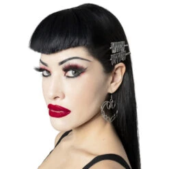 Witch Bitch Text Hair Slides 9 Witch Bitch Text Hair Slides -Kreepsville Clothing Store HSTWB 3 32a2dcc2 2d9e 4ae1 9833 f77158a7b07e