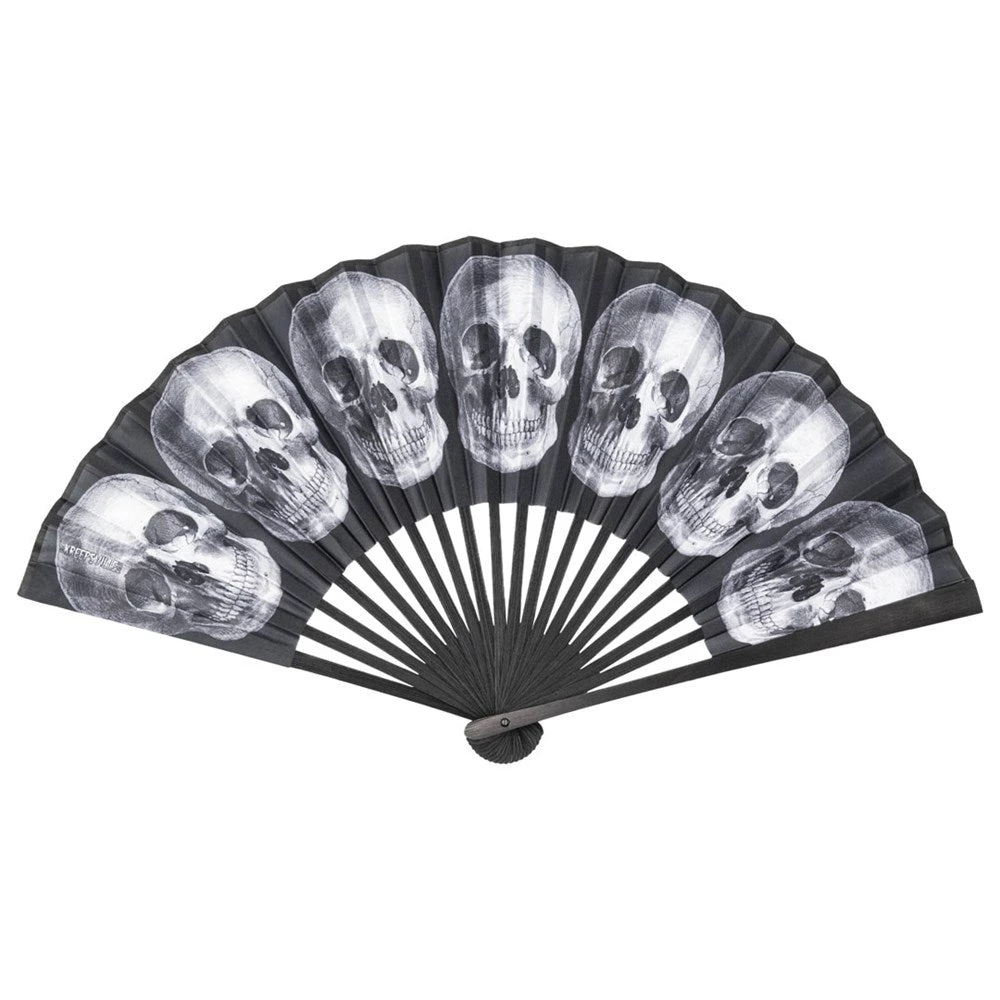 Anatomical Skull Fabric Fan 3 Anatomical Skull Fabric Fan