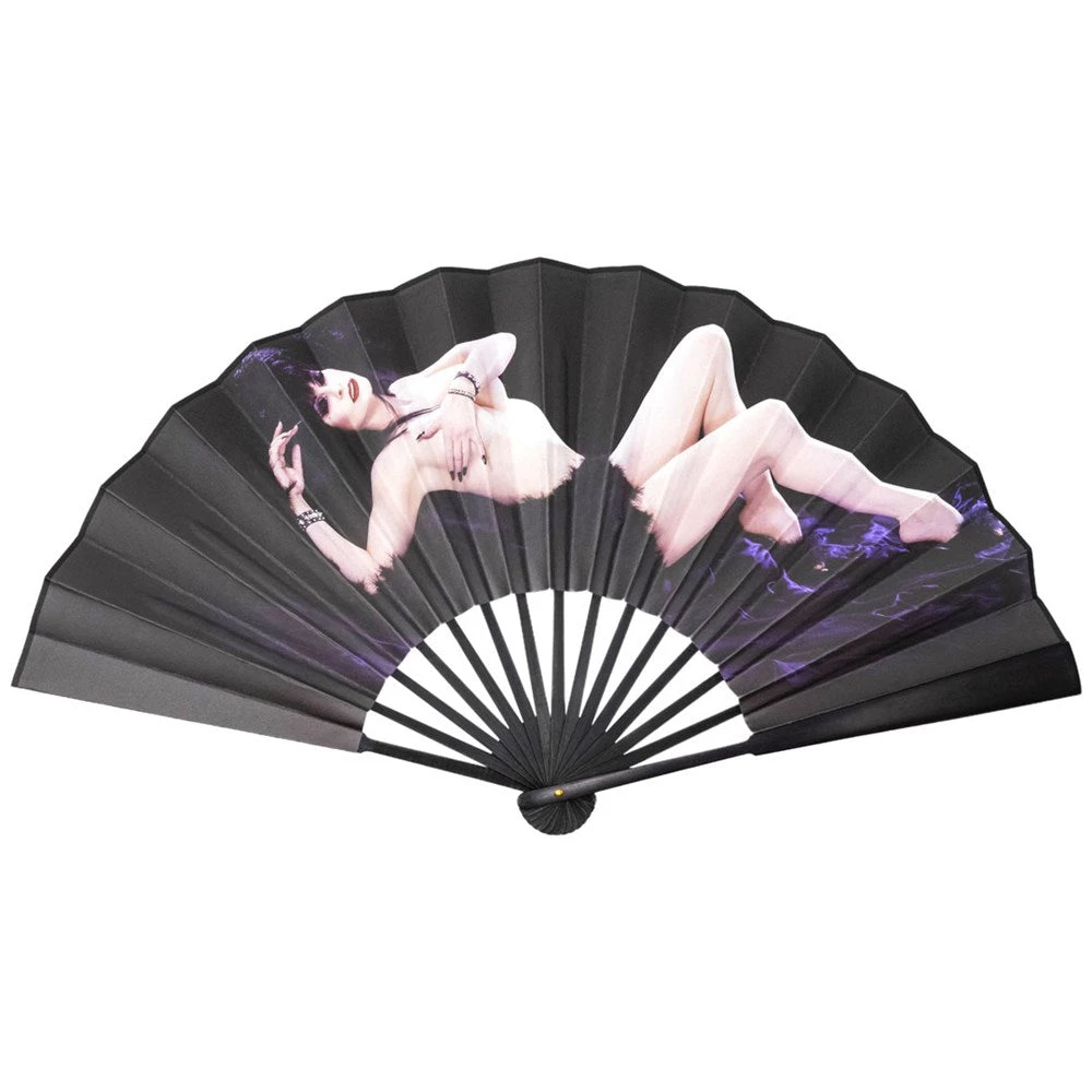 Elvira Laid Bare Double Sided XL Fan 3 Elvira Laid Bare Double Sided XL Fan