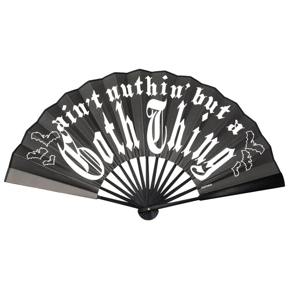 Goth Thing Double Sided XL Fan 4 Goth Thing Double Sided XL Fan - Image 2