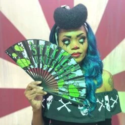 Strange And Unusual Fabric Fan 11 Strange And Unusual Fabric Fan -Kreepsville Clothing Store HWFSU 5