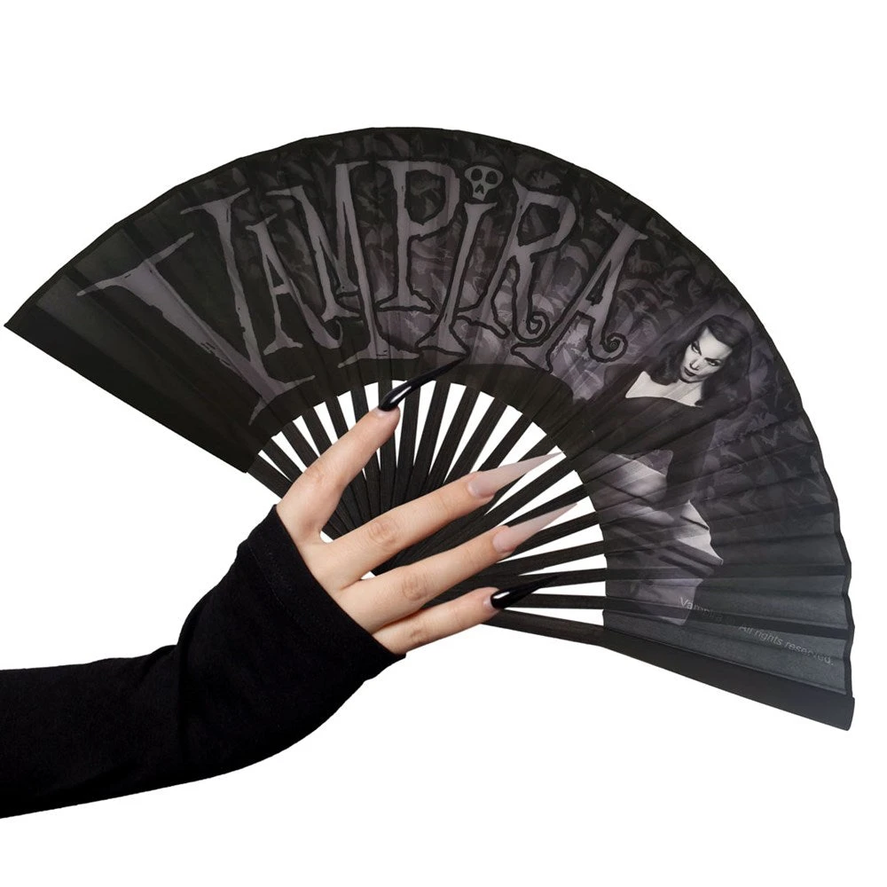 Vampira Coffin Fabric Fan 5 Vampira Coffin Fabric Fan - Image 3