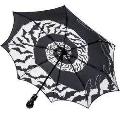 Skull Handle Bat Swirl Umbrella -Kreepsville Clothing Store HWSHUBS 3 4c14fb48 5f2a 4e2f 858d f1396b053981