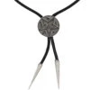 Kreepsville 666 Satanic Circle Bolo Western Tie -Kreepsville Clothing Store JBTSS