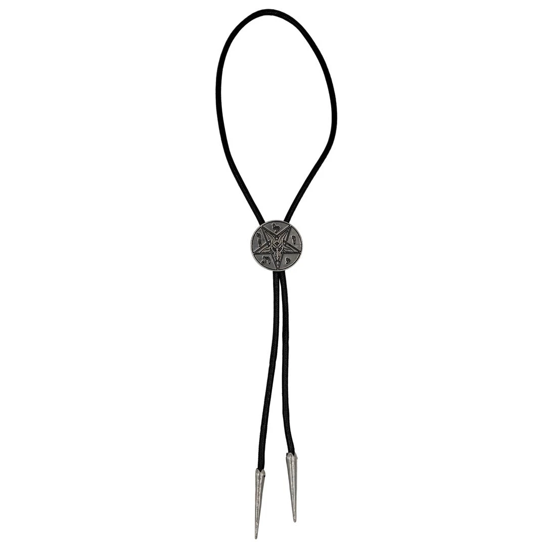 Kreepsville 666 Satanic Circle Bolo Western Tie 6 Kreepsville 666 Satanic Circle Bolo Western Tie - Image 4