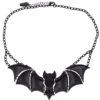 Creature Of The Night Bat Black Necklace 1 Creature Of The Night Bat Black Necklace -Kreepsville Clothing Store JNCNBB d438afa6 4f78 404d 8c0a aada7f3853da