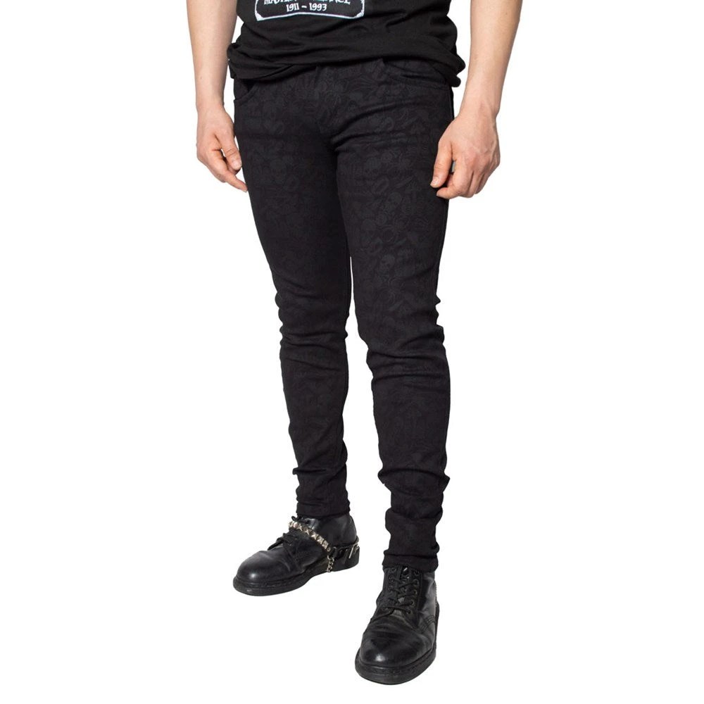 Death Repeat Black Skinny Jeans 3 Death Repeat Black Skinny Jeans