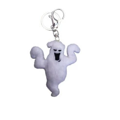 Boo Ghost Plush Keychain