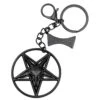 Baphomet Circle Charm Keychain -Kreepsville Clothing Store KCCBB ddf9c871 4406 4524 a288 220c9fb8670e