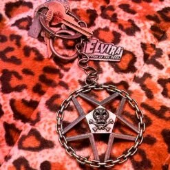Elvira Macabre Mobile Wheel Keychain 10 Elvira Macabre Mobile Wheel Keychain -Kreepsville Clothing Store KCEMMW 4