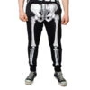 Skeleton White Bone Jogger Pant 1 Skeleton White Bone Jogger Pant -Kreepsville Clothing Store MJPSBW