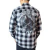 Reaper's Revenge Grey Flannel Shirt 2 Reaper's Revenge Grey Flannel Shirt -Kreepsville Clothing Store MSFRR 40c57e0c 5725 49cb 947a efe683be3349