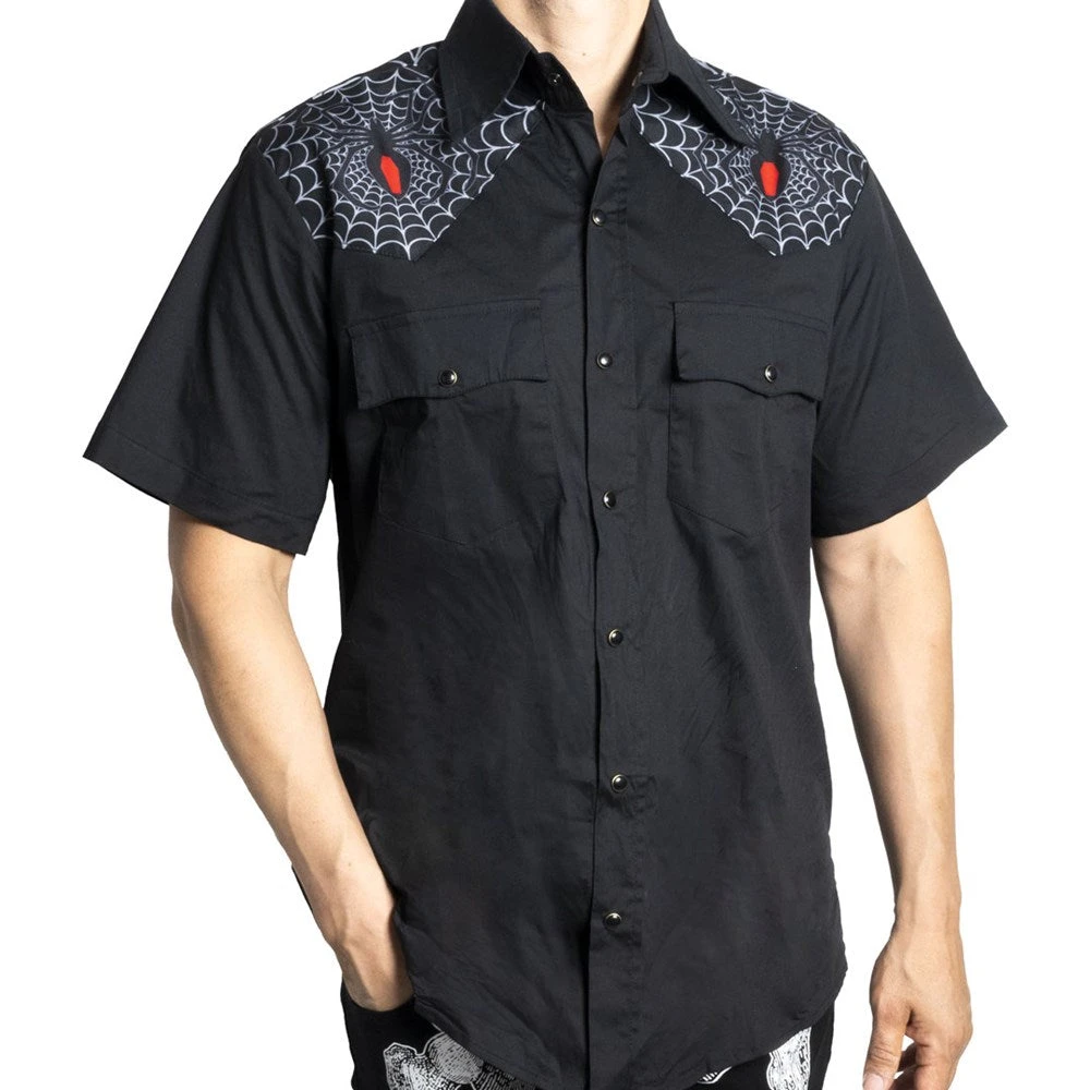 Black Widow Western Shirt 3 Black Widow Western Shirt
