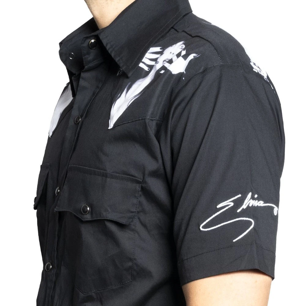 Elvira Classic Logo Western Shirt 5 Elvira Classic Logo Western Shirt - Image 3