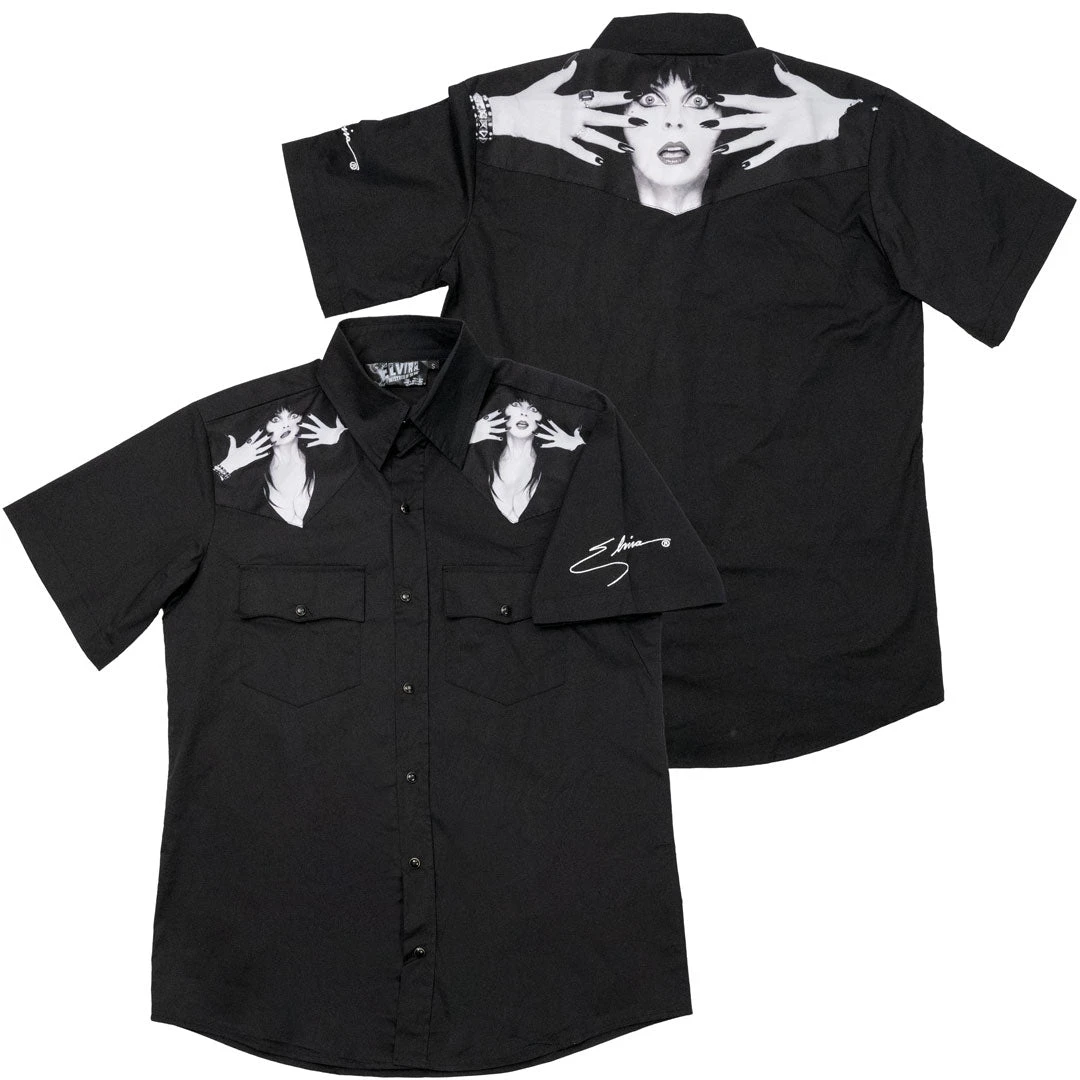 Elvira Classic Logo Western Shirt 8 Elvira Classic Logo Western Shirt - Image 6
