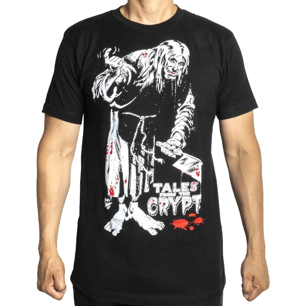 Tales From The Crypt Crypt Keeper Cleaver Tshirt 4 Tales From The Crypt Crypt Keeper Cleaver Tshirt - Image 2