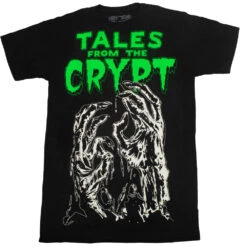 Tales From The Crypt Glow Hands Tshirt