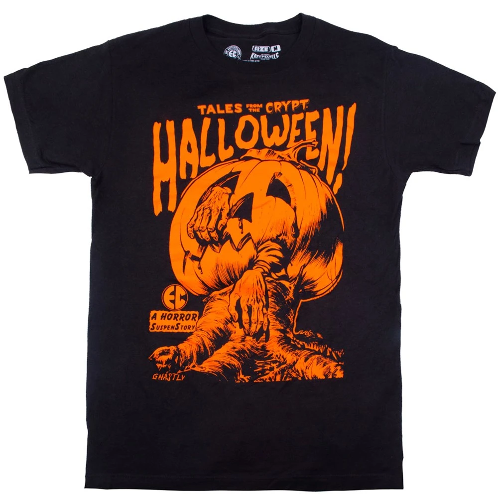 Tales From The Crypt Orange Pumpkin Tshirt 3 Tales From The Crypt Orange Pumpkin Tshirt