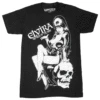 Elvira Comic Glow Jumbo Mens T-Shirt 1 Elvira Comic Glow Jumbo Mens T-Shirt -Kreepsville Clothing Store MTECSG