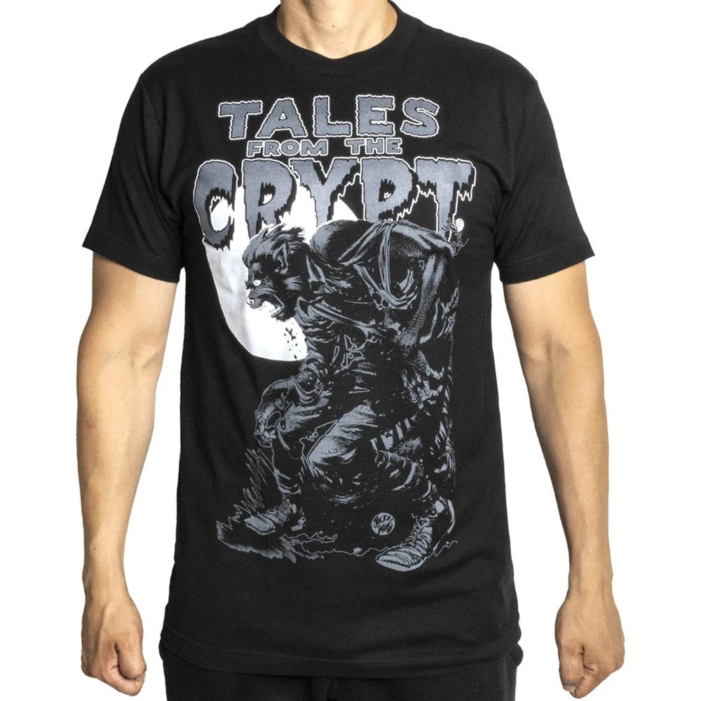 Tales From The Crypt Werewolf Moon Tshirt 5 Tales From The Crypt Werewolf Moon Tshirt - Image 3
