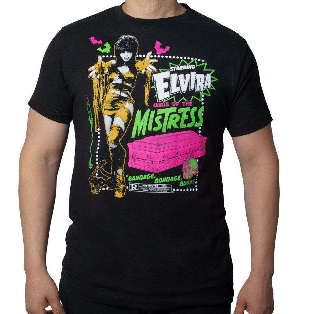 Elvira Mummy Curse Mens T-Shirt 4 Elvira Mummy Curse Mens T-Shirt - Image 2