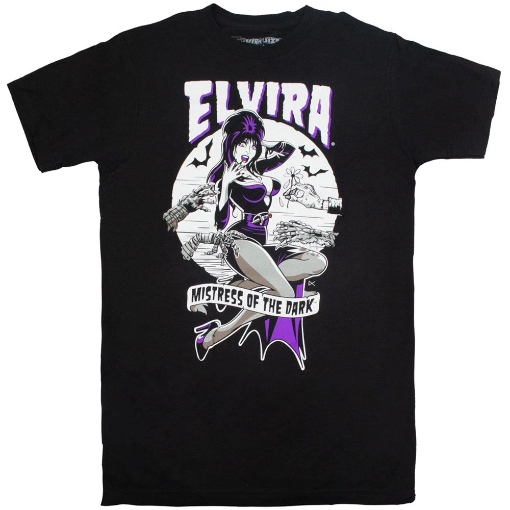 Elvira Monster Hands T-shirt 3 Elvira Monster Hands T-shirt
