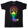 Elvira Pride Rainbow Face T-Shirt 1 Elvira Pride Rainbow Face T-Shirt -Kreepsville Clothing Store MTEP e302b3d3 6d77 491b 809d 59a42f57af74