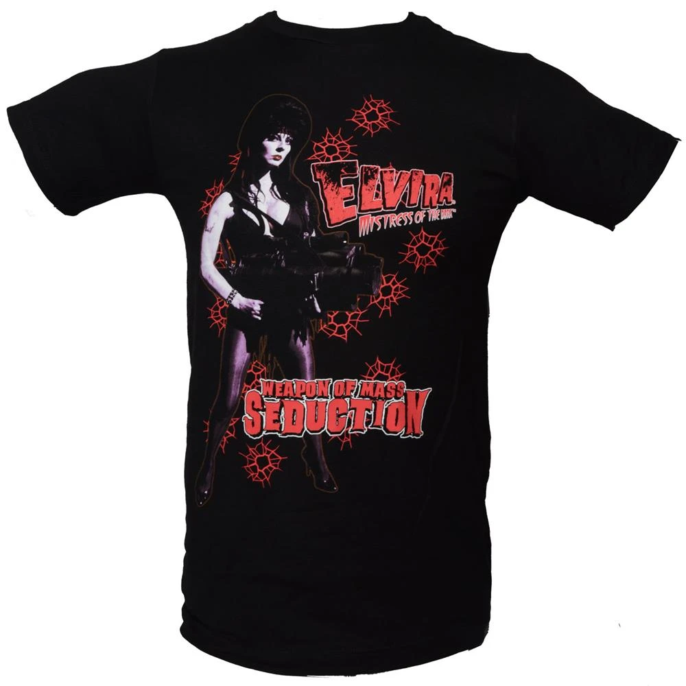 Elvira Rambo Mens T-Shirt 4 Elvira Rambo Mens T-Shirt - Image 2