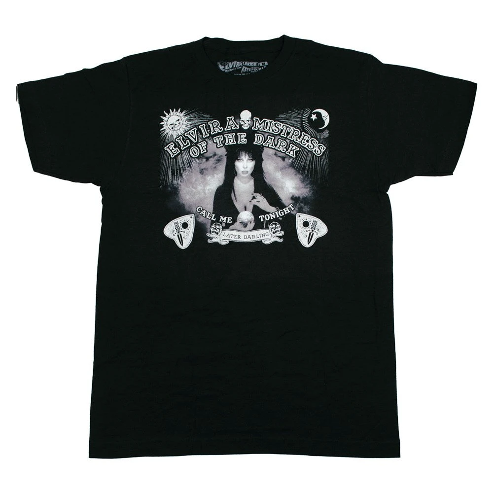 Elvira Spirit Board Mens T-Shirt 3 Elvira Spirit Board Mens T-Shirt