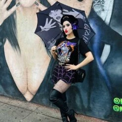 Elvira Wish You Were Here Mens T-Shirt -Kreepsville Clothing Store MTEWH 4