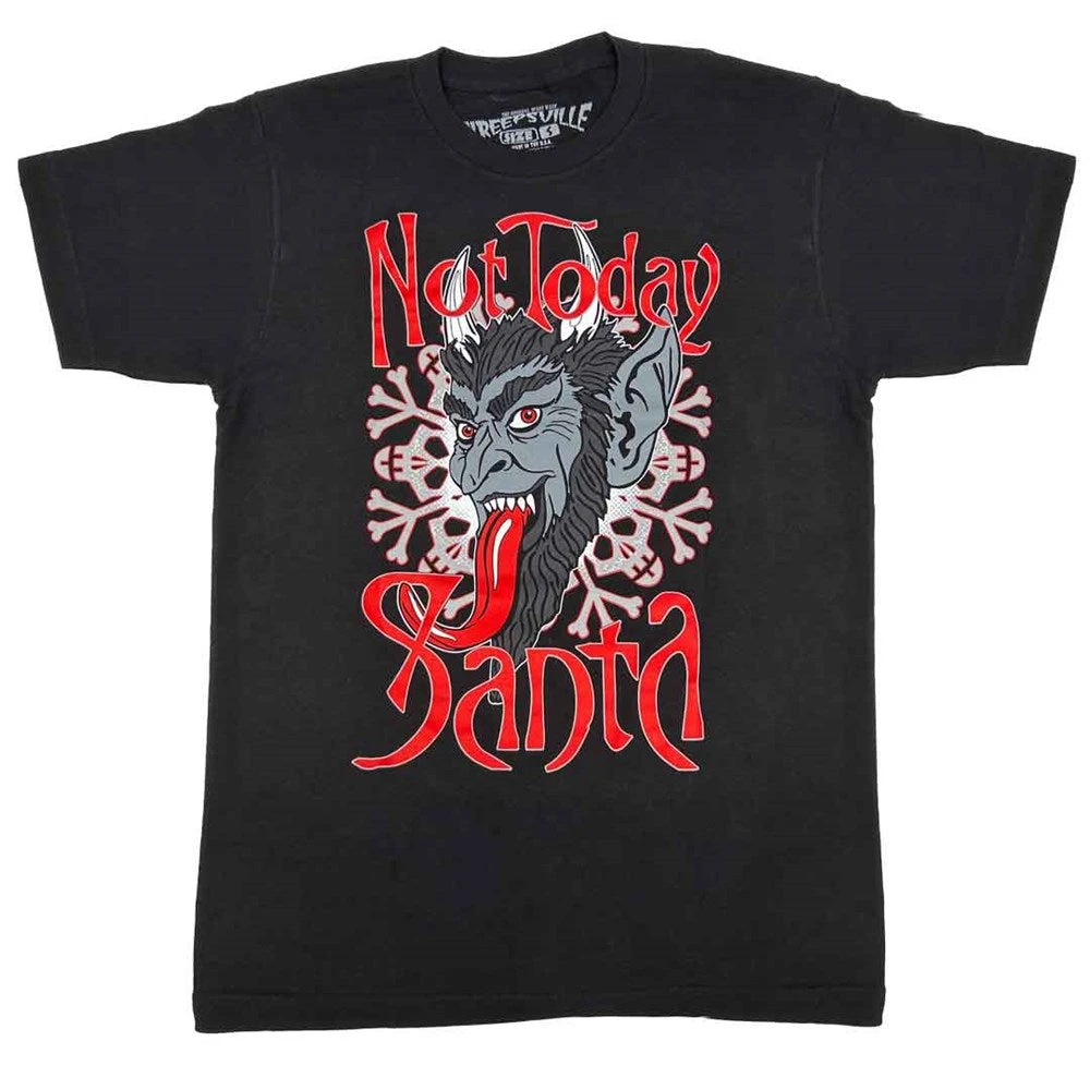 Krampus Not Today Santa T-shirt 3 Krampus Not Today Santa T-shirt