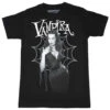 Vampira Cobweb T-shirt 1 Vampira Cobweb T-shirt -Kreepsville Clothing Store MTVCW