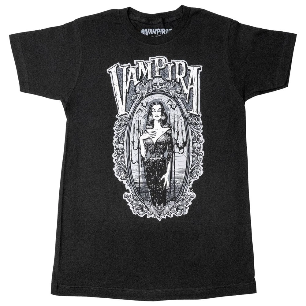 Vampira Gorey Frame T-shirt 3 Vampira Gorey Frame T-shirt