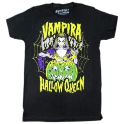 Vampira Hallow Queen T-shirt