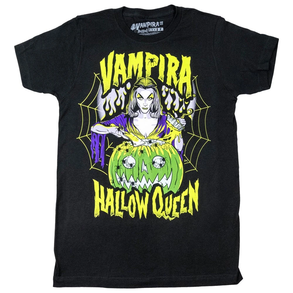 Vampira Hallow Queen T-shirt 3 Vampira Hallow Queen T-shirt