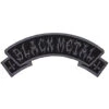 Black Metal Arch Patch 1 Black Metal Arch Patch -Kreepsville Clothing Store PABBM