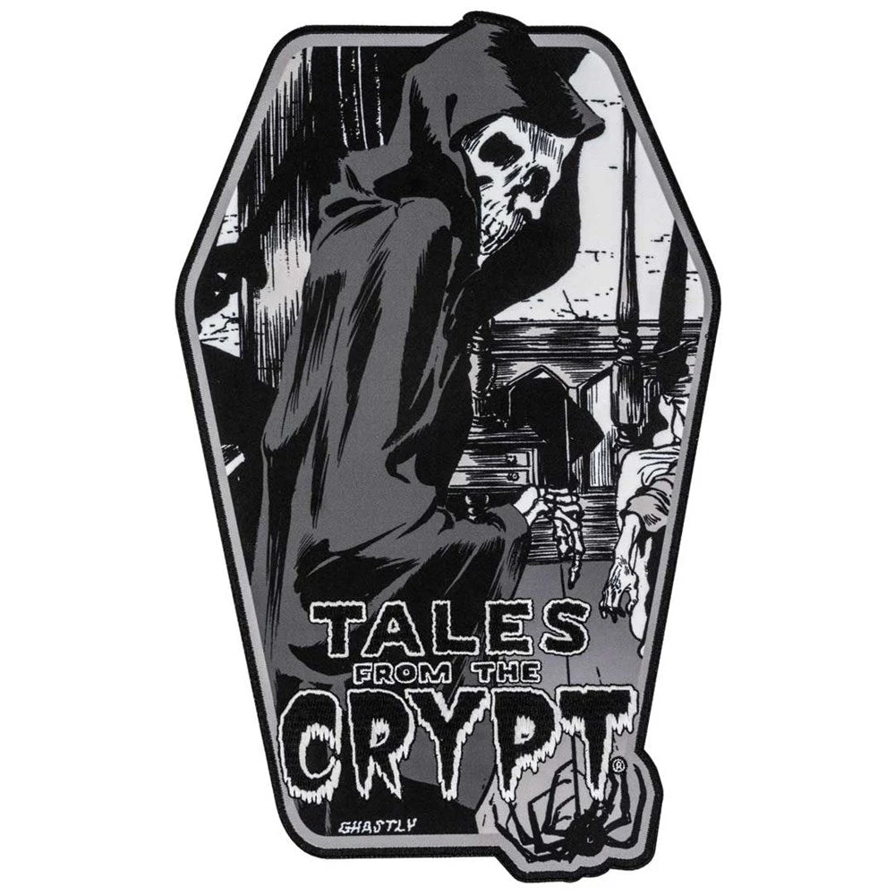 Tales From The Crypt Reaper XL Back Patch 3 Tales From The Crypt Reaper XL Back Patch
