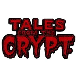 Tales From The Crypt Red Logo Patch